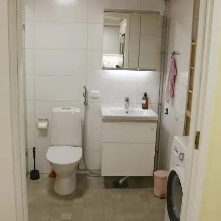 Spacious For 3 With Sauna شقة